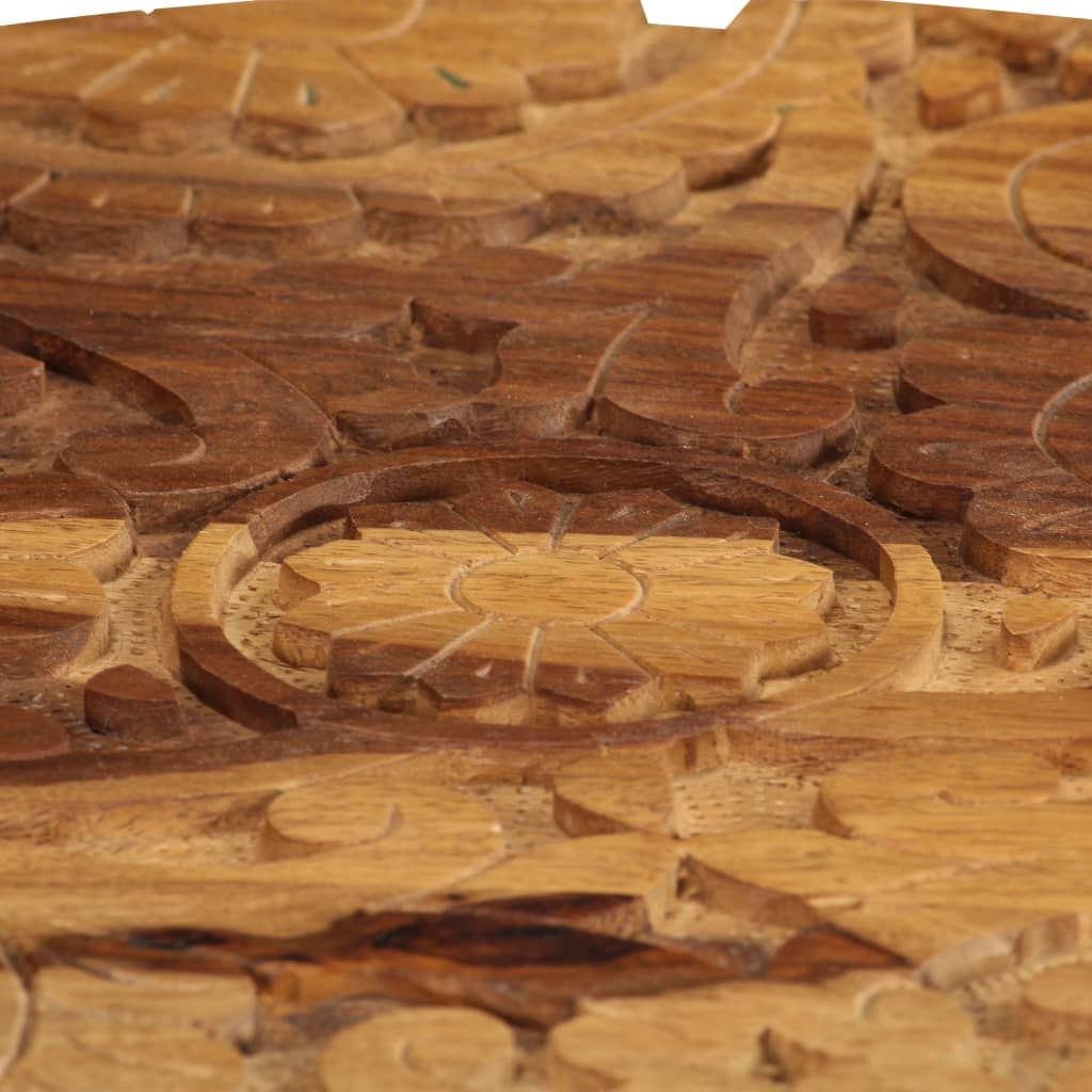 Tavolini da Salotto 2 pz in Legno Massello