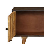 Mobile Porta TV in Legno Massello di Mango 140x30x45 cm