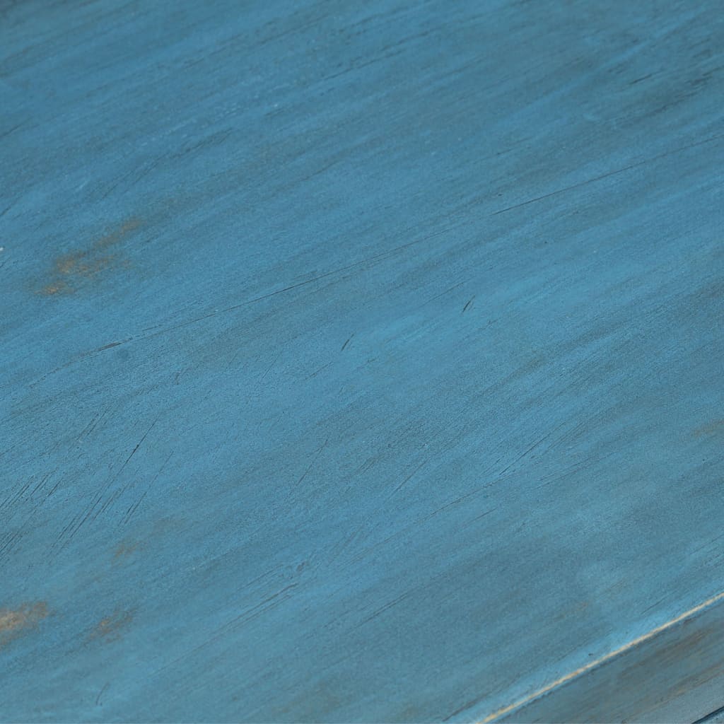 Comodino in Legno Massello di Mango 40x30x50 cm