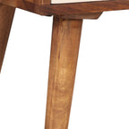 Comodino in Legno Massello di Acacia 45x30x45 cm