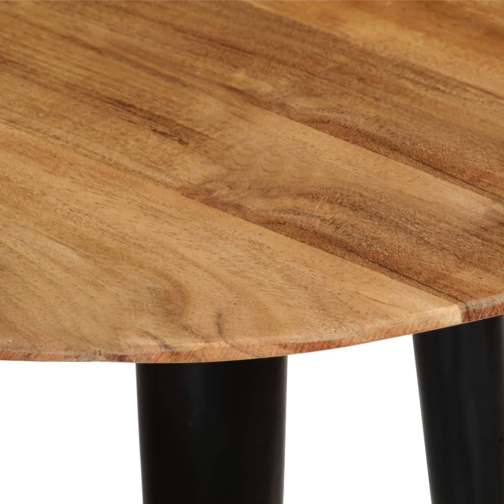 Set Tavolini da Salotto 3 pz in Legno Massello d'Acacia
