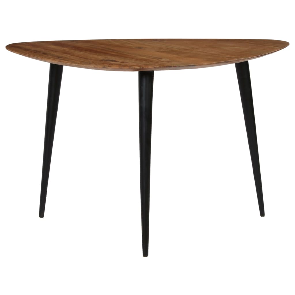 Set Tavolini da Salotto 3 pz in Legno Massello d'Acacia