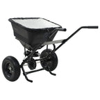 Spargisale a Spinta in PVC e Acciaio 106x73x76 cm 45 L