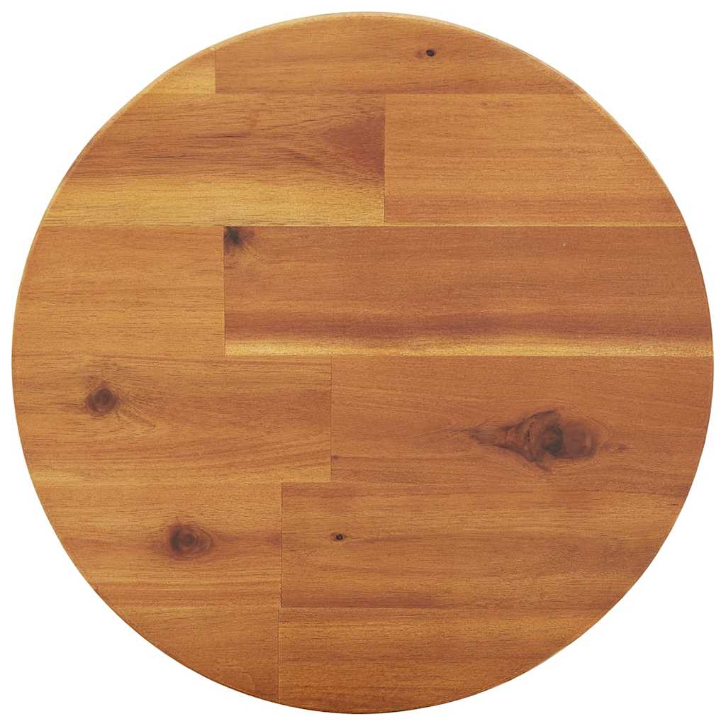 Sgabelli da Bar 2 pz in Legno Massello di Acacia