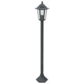 Lampioni da Giardino 6pz E27 110 cm Alluminio Verde Scuro