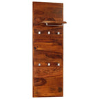 Appendiabiti in Legno Massello di Acacia 118x40 cm