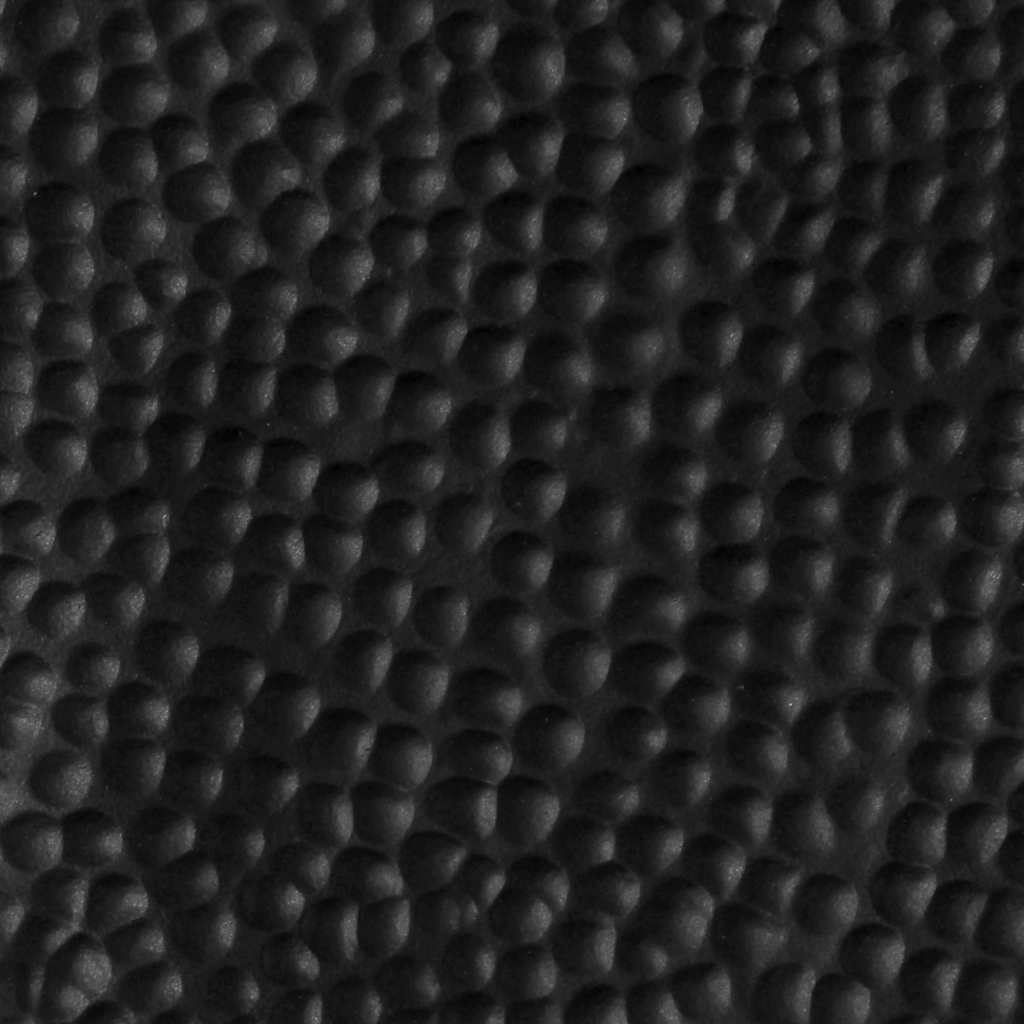Tavolino da Salotto in Alluminio Martellato 70x30 cm Nero