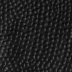 Tavolino da Salotto in Alluminio Martellato 70x30 cm Nero