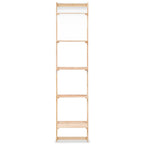 Scala Portaoggetti a Parete in Legno di Cedro 41,5x30x176 cm