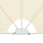 Tenda Laterale per Terrazza Pieghevole Crema 400x200 cm