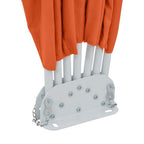 Tenda Laterale per Terrazza Pieghevole Terracotta 200 cm