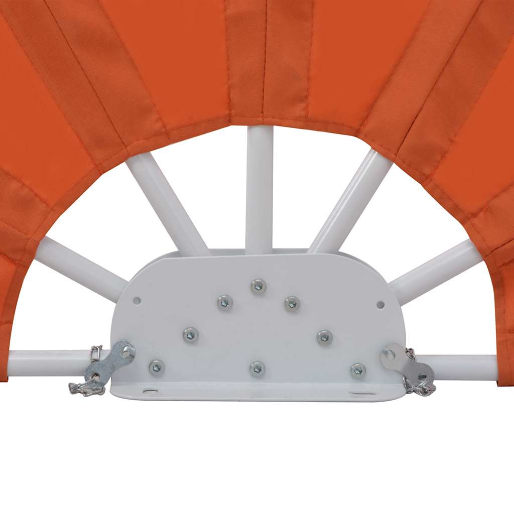Tenda Laterale per Terrazza Pieghevole Terracotta 200 cm