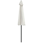 Ombrellone Balcone Palo in Alluminio Sabbia 270x144 cm a Metà