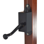 Ombrellone a Sbalzo con Palo in Legno 400x300 cm Tortora