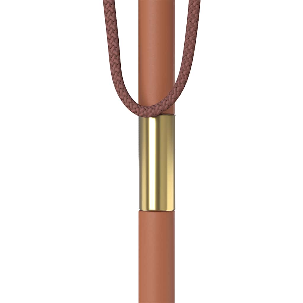 Ombrellone da Esterni con Palo in Legno 150x200 cm Sabbia