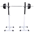 Stazione per Squat con Bilanciere e Set di Manubri da 30,5 kg