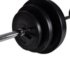 Stazione per Squat con Bilanciere e Set di Manubri da 30,5 kg