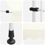 Tenda da Sole Retrattile Manuale 400 cm Crema