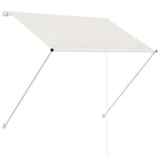 Tenda da Sole Retrattile 150x150 cm Crema