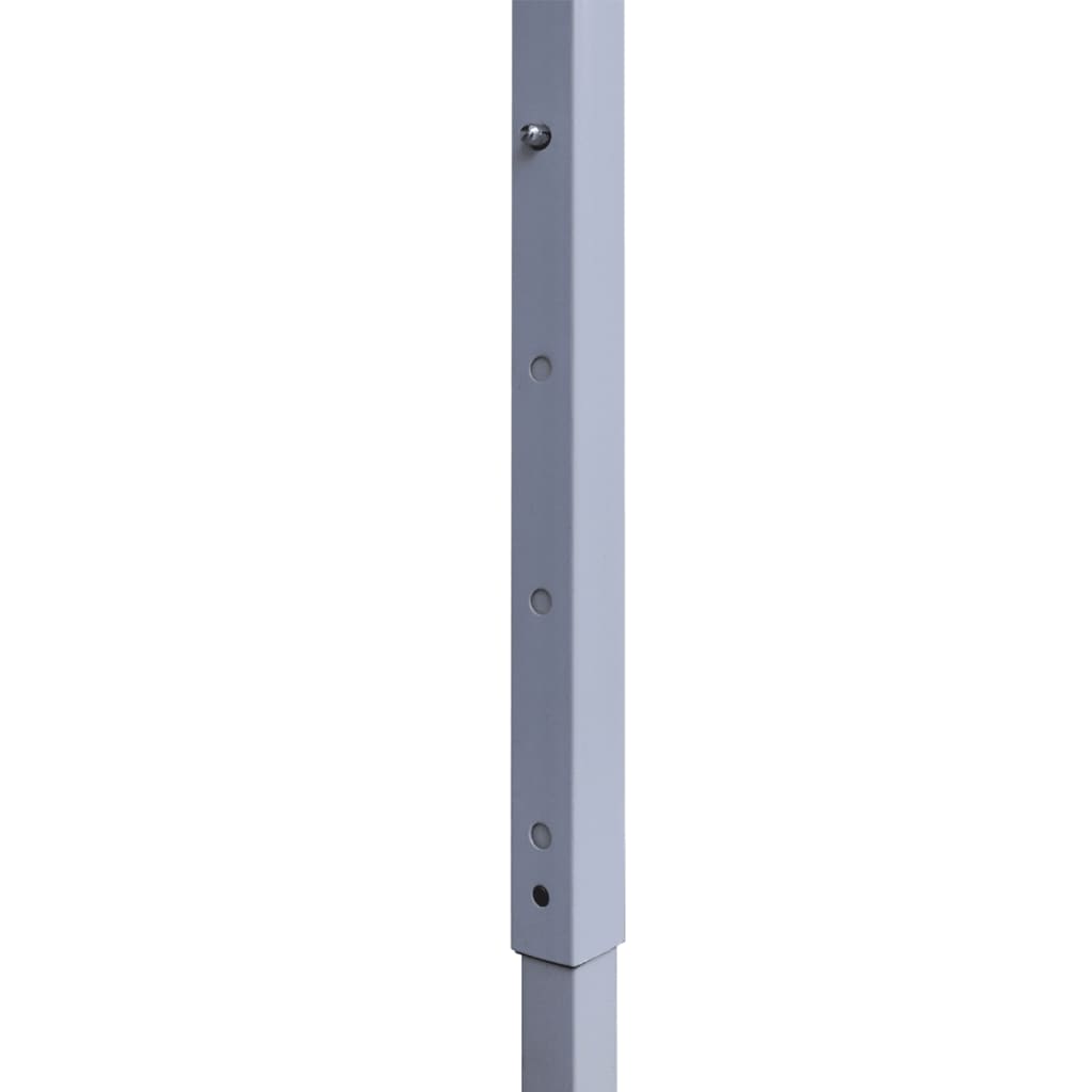 Tenda Pieghevole con 2 Pareti 291x291x315 cm Crema