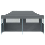 Tenda Pieghevole Pop-Up con Pareti Laterali 3x6 m Antracite