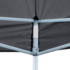 Tenda Pieghevole Pop-Up con Pareti Laterali 3x6 m Antracite