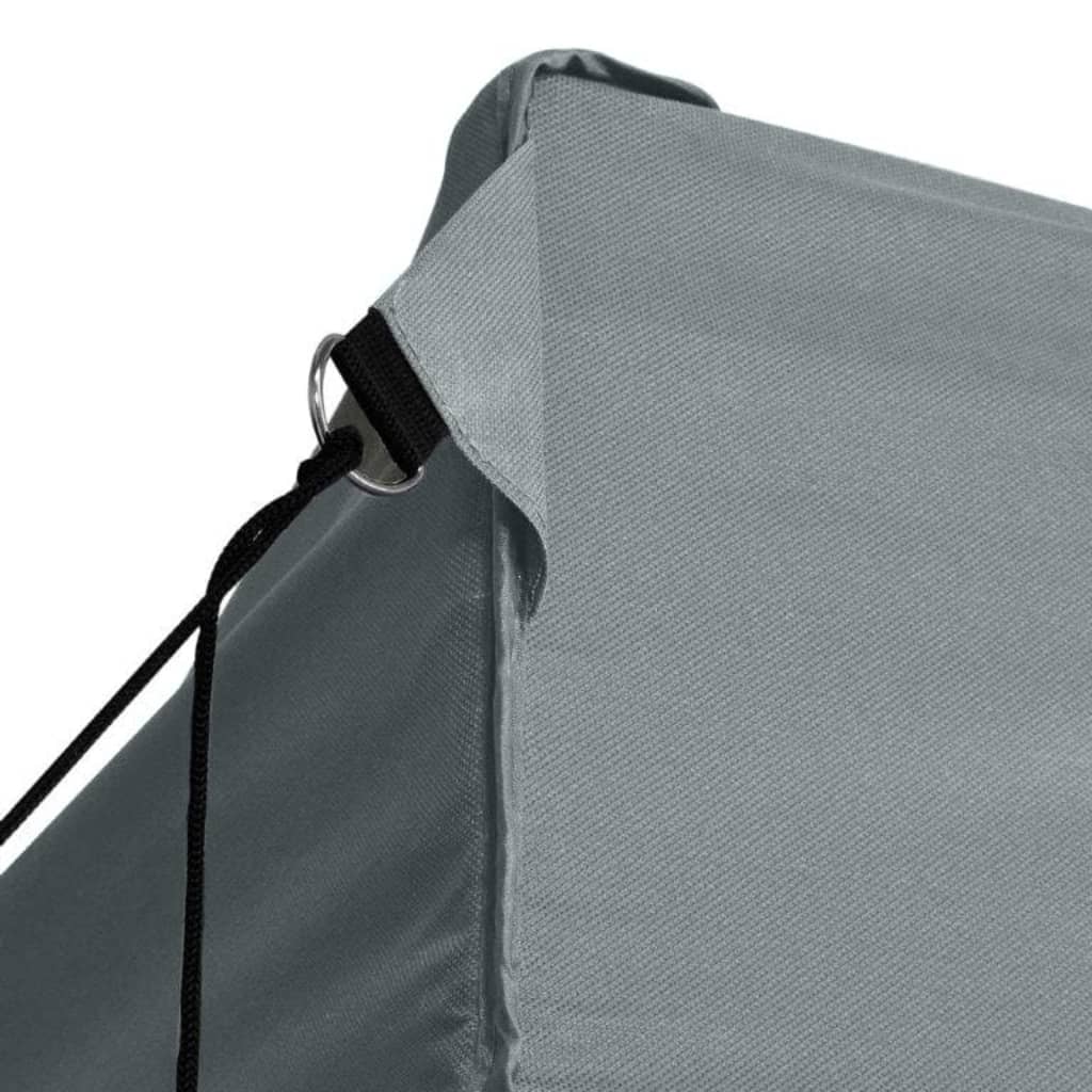 Tenda Pieghevole con 3 Pareti 431x291x315 cm Antracite