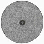 Base per Parasole Circolare in Granito Nera 20 kg