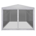 Tenda per Feste con 4 Pareti in Rete 4x3 m