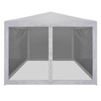 Tenda per Feste con 4 Pareti in Rete 4x3 m