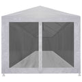 Tenda per Feste con 10 Pareti in Rete 12x3 m