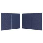Parete per Tendostruttura in PE 2 pz con Cerniera Blu