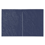 Parete per Tendostruttura in PE 2 pz con Cerniera Blu