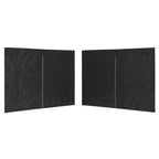 Parete per Tendostruttura in PE 2 pz con Cerniera Antracite