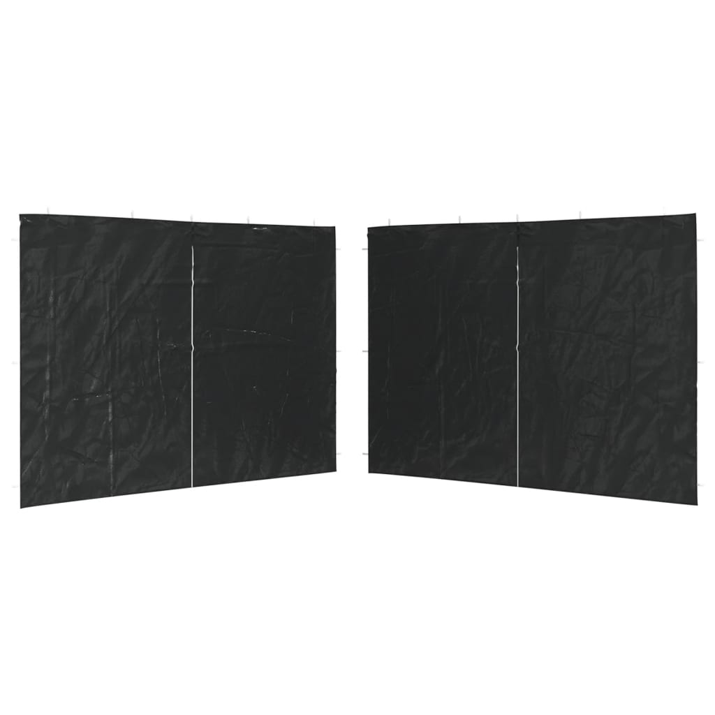 Parete per Tendostruttura in PE 2 pz con Cerniera Antracite