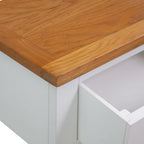 Tavolo Consolle 83x30x73 cm in Massello di Rovere