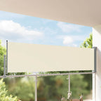 Tenda da Sole Laterale Retrattile 100 x 300 cm Crema