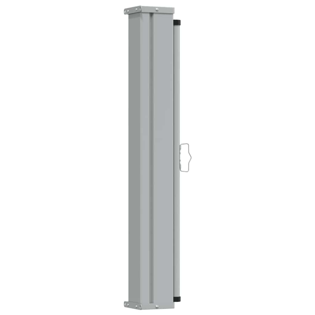 Tenda da Sole Laterale Retrattile 100 x 300 cm Grigia
