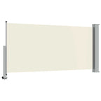 Tenda da Sole Laterale Retrattile 120 x 300 cm Crema