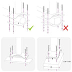 Tenda da Sole Laterale Retrattile 120 x 300 cm Crema