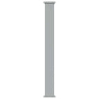 Tenda da Sole Laterale Retrattile 120 x 300 cm Grigia