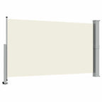 Tenda da Sole Laterale Retrattile 140 x 300 cm Crema