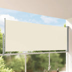 Tenda da Sole Laterale Retrattile 140 x 300 cm Crema
