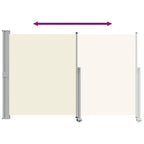 Tenda da Sole Laterale Retrattile 160 x 300 cm Crema