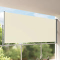 Tenda da Sole Laterale Retrattile 160 x 300 cm Crema