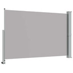 Tenda da Sole Laterale Retrattile 160 x 300 cm Grigia