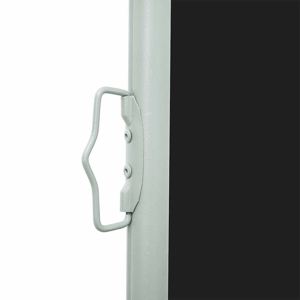 Tenda da Sole Laterale Retrattile 140 x 300 cm Nera