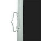 Tenda da Sole Laterale Retrattile 140 x 300 cm Nera