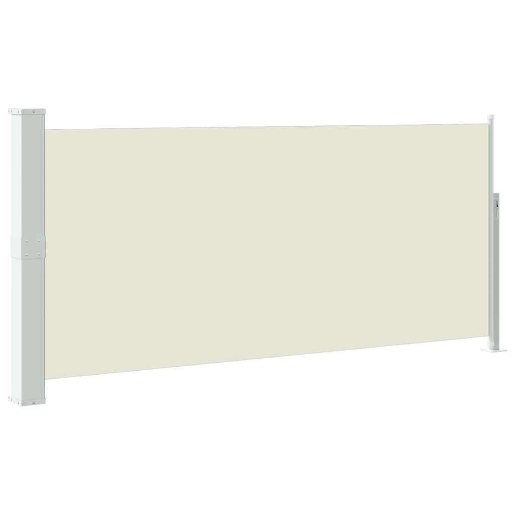 Tenda da Sole Laterale Retrattile 140 x 300 cm Crema