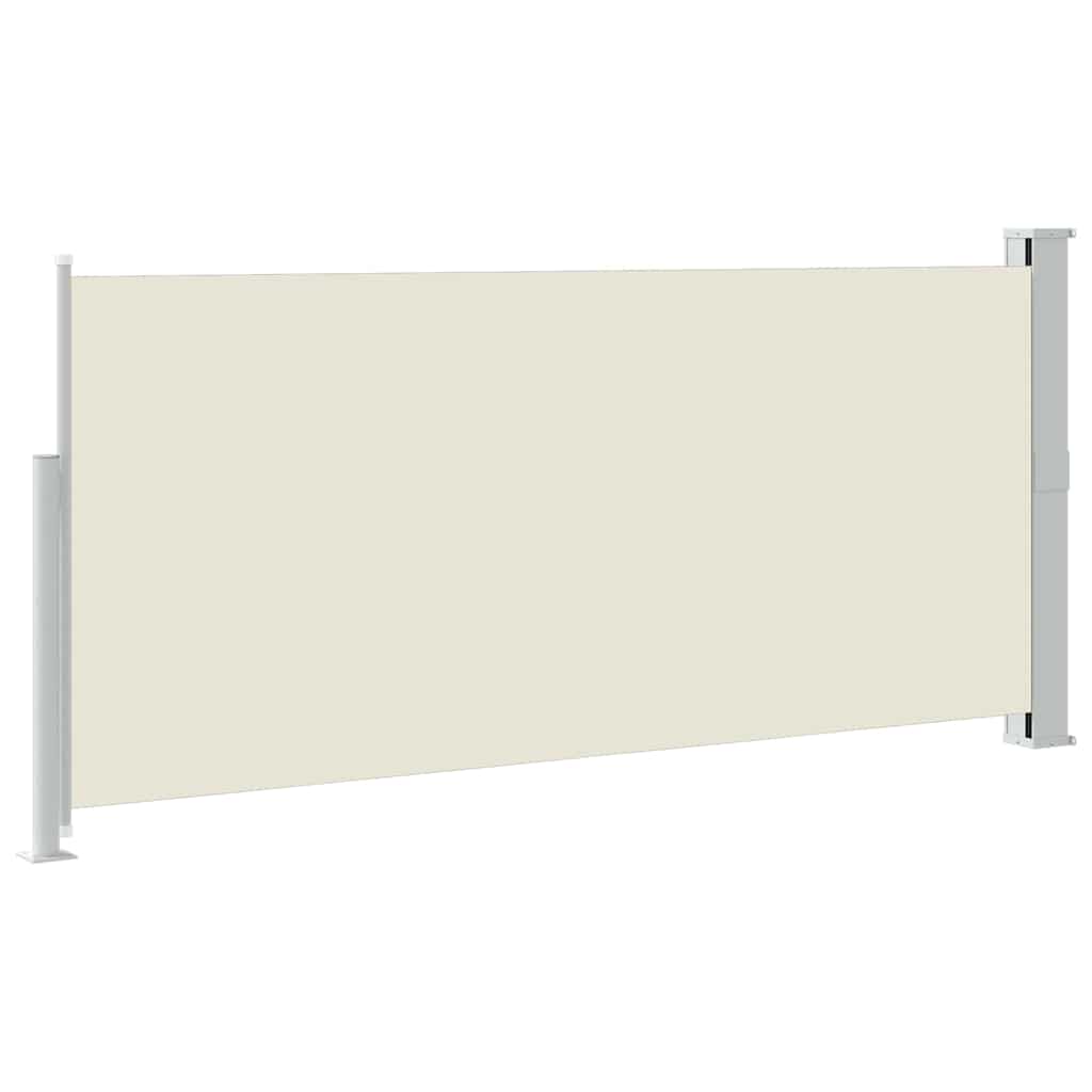 Tenda da Sole Laterale Retrattile 140 x 300 cm Crema